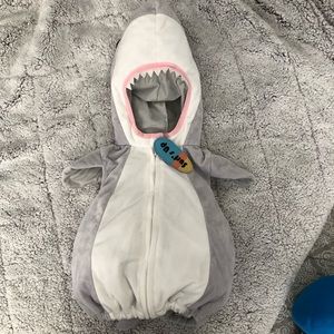 Baby shark baby costume